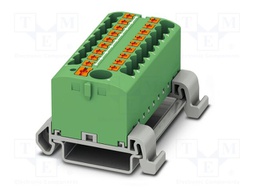 Splice terminal: rail; 24A; 690V; push-in; PA; 0.14÷4mm2; W: 56.5mm