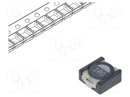 Inductor: ferrite; SMD; 1uH; 6.4A; 7.3mΩ; ±30%; Series: RLF