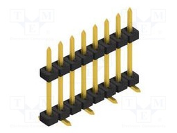 Connector: pin strips; pin header; male; PIN: 8; 2mm; SMT; 1x8; 100V
