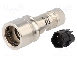 Connector: circular; plug; male; PIN: 3; Buccaneer 6000; for cable