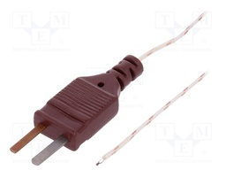 T-type temperature probe; -75÷260°C; 2m; Insulation: fiberglass