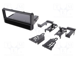 Radio mounting frame; Toyota; 1 DIN; black