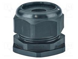 Cable gland; M63; 1.5; IP66,IP67; polyamide; black