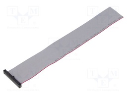 Ribbon cable with IDC connectors; Tape ph: 0.64mm; 177.8mm