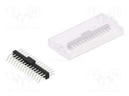 Connector: pin strips; pin header; male; PIN: 30; 2.54mm; SMT; 2x15