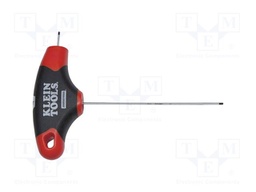 Wrench: hex key; HEX 6mm; Overall len: 102mm; hardened steel