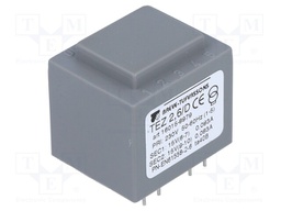 Transformer: encapsulated; 2.5VA; 230VAC; 15V; 15V; 83.3mA; 83.3mA