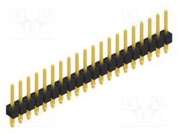 Connector: pin strips; pin header; male; PIN: 20; 2.54mm; THT; 1x20