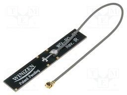 Antenna; Bluetooth,WLAN,ZigBee; 2.5dBi; Dim: 48x8x1mm; -30÷70°C