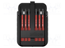 Kit: screwdriver bits; Pcs: 12; 1kVAC; Torx®,Torx® PLUS; 75mm