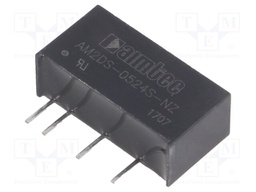 Converter: DC/DC; 2W; Uin: 4.5÷5.5V; 24VDC; Iout: 83mA; SIP7; 2.4g