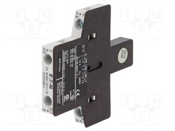 Auxiliary contacts; Leads: screw terminals; Mounting: side