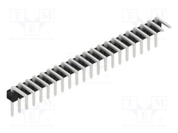 Connector: pin strips; pin header; male; PIN: 21; 2.54mm; THT; 1x21