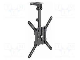 Holder; ceiling; 20kg; 23÷55"; black; Dim: 614x435x165mm