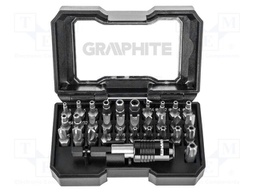 Kit: screwdriver bits; 32pcs.