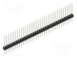 Connector: pin strips; pin header; male; PIN: 33; 2.54mm; THT; 1x33