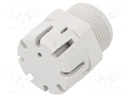Pressure compensation device; polyamide; grey; Thread: M25