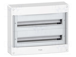 Enclosure: for modular components; IP40; No.of mod: 48; IK09