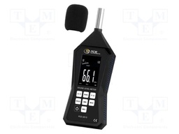 Meter: sound level; LCD; Sound level: 30÷130dB; 31.5÷8000Hz; 307g