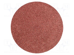 Cleaning cloth: sandpaper; Granularity: 40; Mounting: bur; Ø125mm