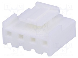 Plug; wire-board; female; NS39; 3.96mm; PIN: 4; w/o contacts; 250V