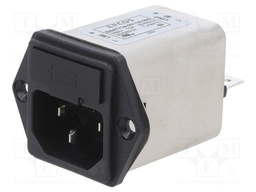 Filter: anti-interference; one-phase; 250VAC; Ioper.max: 10A