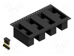 Connector: pin strips; pin header; male; PIN: 5; 2.54mm; SMT; 1x5