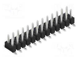Connector: pin strips; pin header; male; PIN: 26; 2.54mm; SMT; 2x13