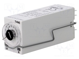 Timer; 0,1s÷100h; 4PDT; 250VAC/6A; 24VDC; DIN,socket,on panel