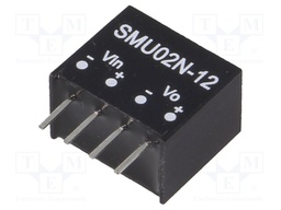 Converter: DC/DC; 2W; Uin: 21.6÷26.4V; Uout: 12VDC; Iout: 33÷167mA