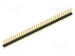 Connector: pin strips; pin header; male; PIN: 36; 2.54mm; THT; 1x36