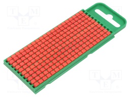 Markers for cables and wires; 0.8÷2.2mm; polyamide; push-in