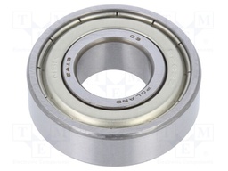 Bearing: ball; Øint: 17mm; Øout: 40mm; W: 12mm; bearing steel