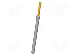 Test needle; Operational spring compression: 4mm; 16A; Ø: 1.3mm