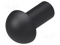 Stopper; polyamide; black; L: 15mm; -20÷100°C; Entrelec; Size: 13