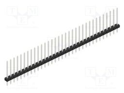 Connector: pin strips; pin header; male; PIN: 33; 2mm; THT; 1x33