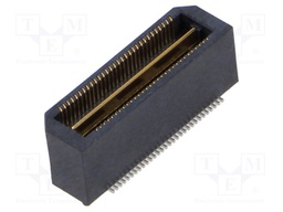 Mezzanine Connector, Ground Plane, Header, 0.5 mm, 2 Rows, 60 Contacts, Surface Mount