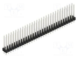 Connector: pin strips; pin header; male; PIN: 60; 2.54mm; THT; 2x30