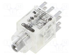 Contact block; -30÷70°C; Illumin: yes; IP00; AC load @R: 3A/250VAC