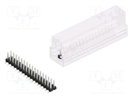 Connector: pin strips; pin header; male; PIN: 34; 2.54mm; SMT; 2x17