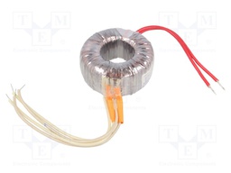 Transformer: toroidal; 40VA; 230VAC; 12V; 12V; 1.67A; 1.67A; 0.6kg