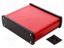 Enclosure: multipurpose; X: 146.6mm; Y: 129mm; Z: 41.6mm; aluminium