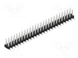 Connector: pin strips; pin header; male; PIN: 50; 2mm; SMT; 2x25