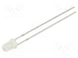 LED; 3mm; amber; 900÷2300mcd; 30°; 1.7÷2.6V; -40÷85°C; 60mW