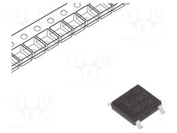 Single-phase bridge rectifier; Urmax: 800V; If: 2A; Ifsm: 50A; ABS