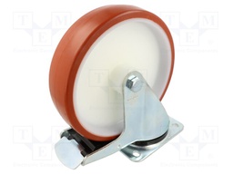 Transport wheel; Ø: 200mm; H: 238mm; torsional with lock; 500kg