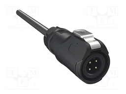 Cable: for sensors/automation; M12; PIN: 4; unshielded,straight