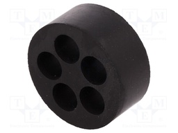 Insert for gland; with metric thread; Size: M40; IP54; Holes no: 5