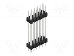 Connector: pin strips; pin header; male; PIN: 12; 2.54mm; THT; 2x6
