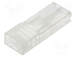 Terminals cover; female; for push-on 6.3mm connectors; ways: 1